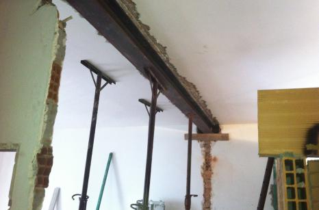 Carpenteria pesante architravi in ferro e acciaio