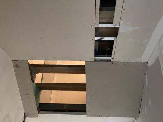 Soppalco misto legno e carpenteria metallica