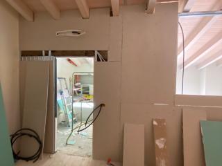 Soppalco misto legno e carpenteria metallica