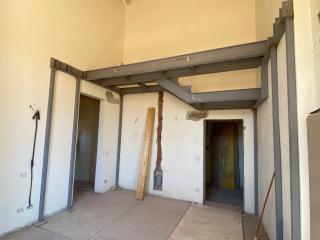 Soppalco misto legno e carpenteria metallica