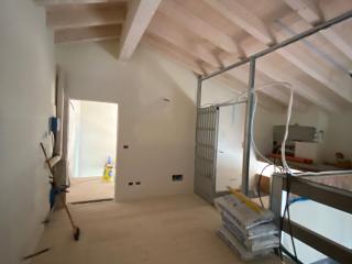 Soppalco misto legno e carpenteria metallica