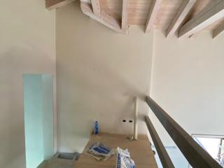 Soppalco misto legno e carpenteria metallica