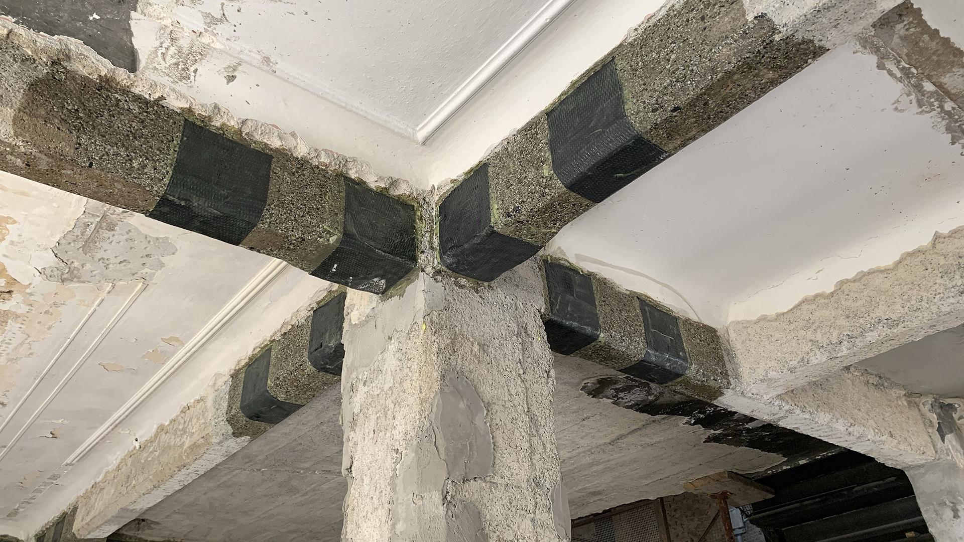 Rinforzo strutturale con fibra di carbonio