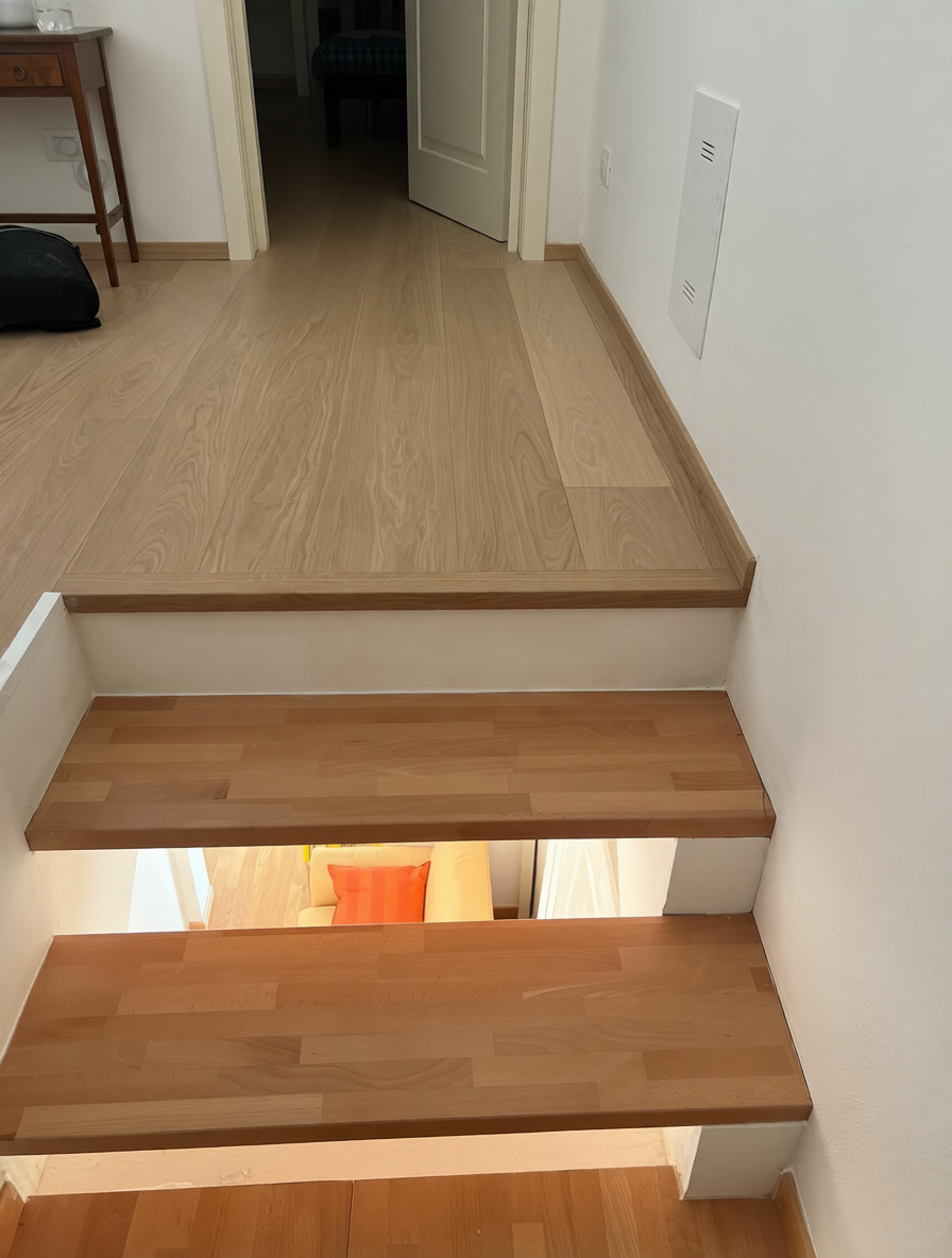 Soppalco misto legno e carpenteria metallica