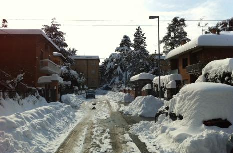 Sgombero neve Bologna